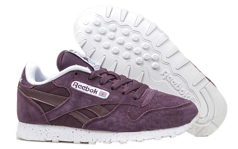 Reebok Classic Suede фиолетовый (35-39)