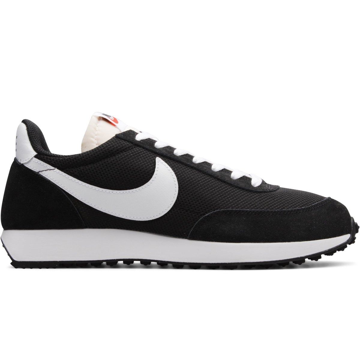 Nike Tailwind, черный, текстиль, замша, сетка, мужские